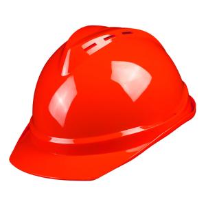 SAIBANG/赛邦 SB003 V顶安全帽 新国标 防砸透气 建筑工程工地加厚电力安全帽 可印字 红色