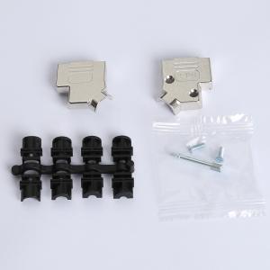DSUB金属外壳45度侧出线9PIN