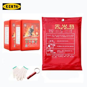 KENTA/克恩达新型灭火毯家庭消防套装二(成人面具×2、灭火毯) 灭火毯1X1m 19-119-634