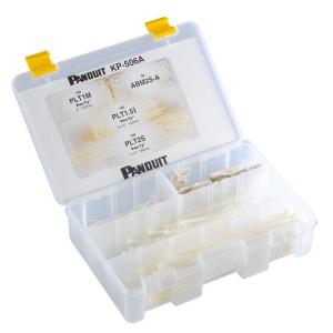 泛达(Panduit) 工业维护扎线带和固定座套件天然尼龙 6.6(100),室内适用,尼龙原色