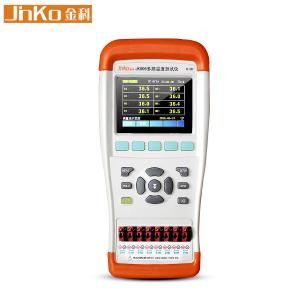 金科JK808手持式多路温度测试仪 温升巡检记录仪多通道测温仪