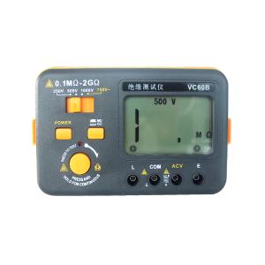 e+erne(伊万仪通)VC60B新)高阻高压数字光伏兆欧表大屏绝缘电阻测试仪