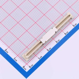 PIN:120P 间距:0.8mm 立贴