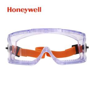 Honeywell(霍尼韦尔)防雾防风沙防冲击布质头带透明镜片 防护眼镜1006193