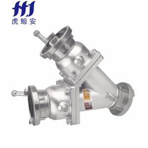 虎鲸安   二分水器DN65国标内扣式一进二出 防水管分水接头