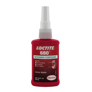汉高乐泰Henkel Loctite乐泰680固持胶高强度滑动配合LOCTITE 680 RC BO50ML EN/CH/JP