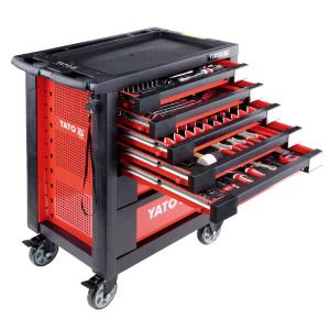 易尔拓 YATO 211件套7抽屉工具车组套 958_x766x465mm 把 YT-55290