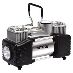易尔拓 YATO 双电机车载充气泵 12V-Max10Bar,60L/min 套 YT-73462
