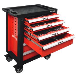 易尔拓(YATO)177件套6抽屉工具车托盘组套 177件套 台 XM YT-55300