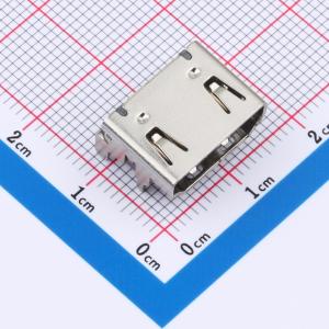 板上19pin AF HDMI母座