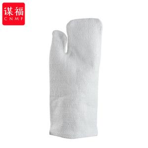 谋福(CNMF)214Y 二指型防火手套防烫工业石棉手套(二指 45cm)