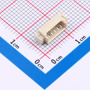 1x5P 间距:1.25mm 卧贴