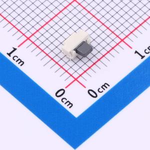 轻触开关2.3x4.7x3.8侧贴160gf带固定柱