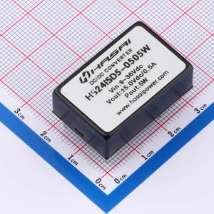 DC-DC电源模块Vin=9-36V Vout=±5V 0.5A  功率5W