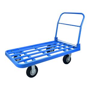 臻远ZY-PBC-23 折叠平板车 搬运车 长1200宽650高850mm 承重600公斤(耐磨6英寸黑橡胶轮)