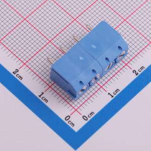 5.08mm 1x4P 排数:1 每排P数:4 直插