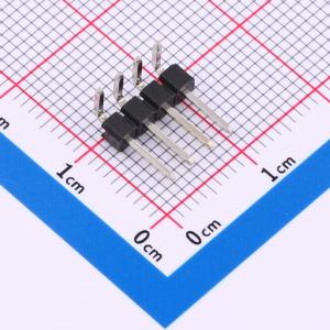 1x4P 间距:2.54mm 方针 弯插
