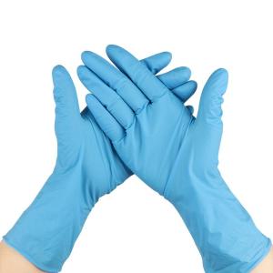 英科 12寸一次性丁腈手套 L码 蓝色 Y85L-10016 50双/盒