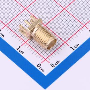 内孔 SMA SMA母头PCB天线座/安装直头/SMA端口 RF射频天线直头端子 13.5mm