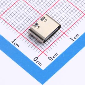 USB Type-C 母座 卧贴
