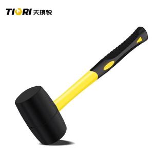 TIQRI(天琪锐) 包塑柄黑橡胶锤 750(24OZ)