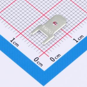 PCB线路板焊接插片G4.8*W6.4*H11.8-0.8T黄铜两脚插件