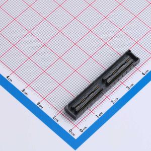 间距:0.64mm PIN:100P 母 立贴