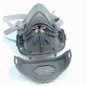 添盾 TD-FB9211 颗粒物粉尘呼吸防护套装(1个面具+1片虑棉,自带承接座)TD-FB9211