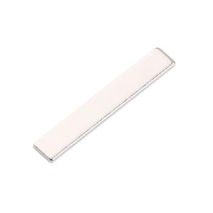 博众新材 SMT贴片铜片25*4*1mm 黄铜镀镍导电铜块 载流片铜条触点散热铜片 袋装 BTC-2541-BN01
