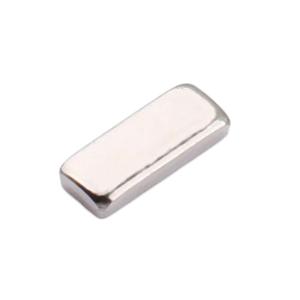 博众新材 SMT贴片铜片5*2*1mm 黄铜镀镍导电铜块 载流片铜条触点散热铜片盘装 BTC-521-BN02