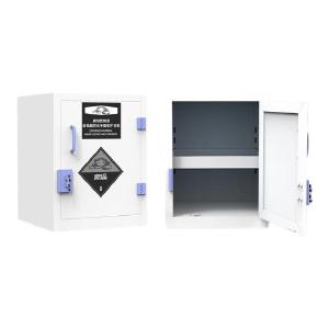 MetalBrother pp酸碱柜危化品实验室化学药品柜防腐蚀强酸强碱双锁试剂储存柜 2加仑防腐蚀PP柜
