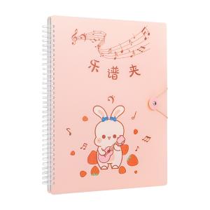 天色 30张乐谱夹草莓兔 TS-1663 风铃紫