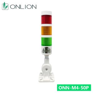 ONN(欧恩)M4-50P led三色灯多层指示灯可折机床警示灯红色闪光带蜂鸣(其他参数另外咨询)M4-3ABCT-RYG-50P白色
