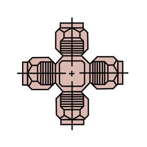 Forant(泛特) 88103264 液压接头 规格:3/8"