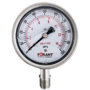 Forant(泛特) 88102991 压力表 量程:0-100Mpa