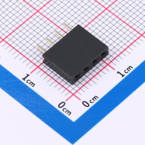 间距:2.54mm 1x4P 直插