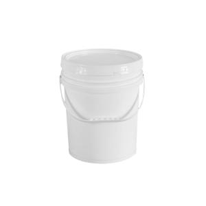 谋福 1103 塑料桶密封桶小水桶包装桶 打包桶( 20L白色 常规款)