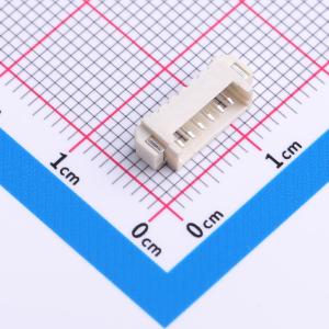 米色 1x6P 间距:1.25mm 闭口卧贴 系列:PicoBlade(MX 1.25)