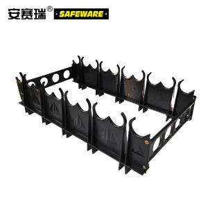 安赛瑞 防暴盾牌支架 防暴盾牌放置架 防暴盾牌摆放架 防暴盾牌存放架 防暴PC棍支架 防爆器材10390