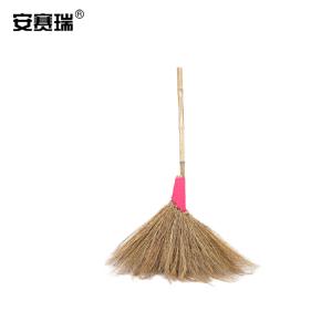 安赛瑞 金丝草大扫把(5把装)大号天然草编大扫帚 物业环卫清扫大笤帚 落叶清扫大扫把 清扫清洁工具 10500