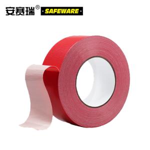 安赛瑞 布基胶带(6卷装)红色 48mm×13m 彩色地毯胶带 羽毛球场划线胶带 舞台标线胶带12662
