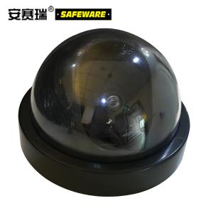 安赛瑞 安保威慑仿真摄像头 半球型仿真威慑摄像头 假摄像头监控器 不含电池(5个装) 11320