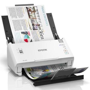 爱普生/EPSON DS-410 A4馈纸式扫描仪自动连续扫描 高速办公用 双面彩色扫描