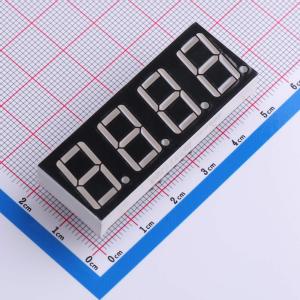 4位0.56英寸红色数码管 共阴极