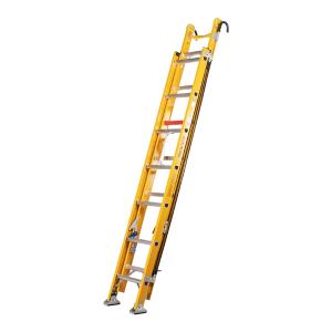 郑兴安 LHE-70 绝缘伸缩梯 缩长4200mm 伸长7000mm 梯级数20步 宽度412mm 自重约24.55kg 工作高度5970mm 厚度150mm