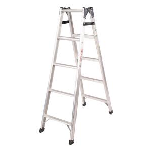 郑兴安 XE-10 铝合金直马梯 收缩梯长2920mm 人字高度2820mm 人字工作高度2190mm 梯级数10步 最大宽度640mm 自重约11.6kg 跨度1550mm 单梯作业禁止 厚度160mm