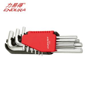 力易得 E1594 9件公制加长平头内六角