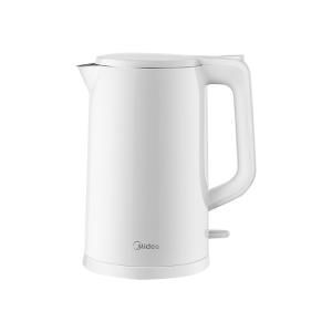 美的MK-AEK1769电热水壶 1.7L双层防烫家用烧水壶开水壶