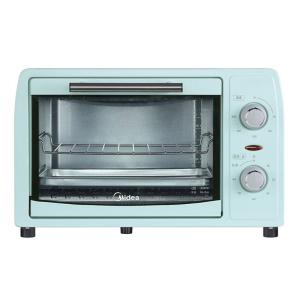 美的(Midea)家用电烤箱锅12升上下管均衡加热60分钟定时双层烤位PT12B0(S)