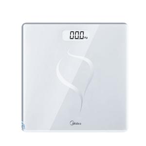 美的(Midea) 体重秤电池家用健康电子秤 智能体重秤 Led显示健身运动耐用减重提醒 MO-CW5(电池秤)